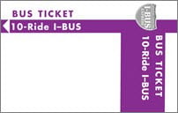 <b>10-Ride Ticket/I-BUS</b>